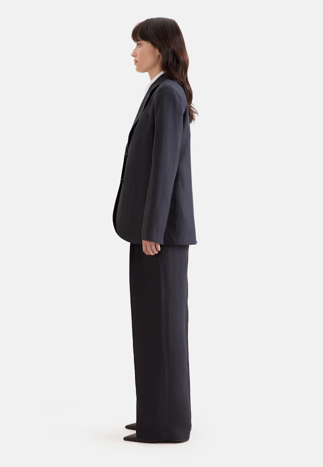 Blazer à deux boutons en 100 % lin in Noir |  Seidensticker Onlineshop