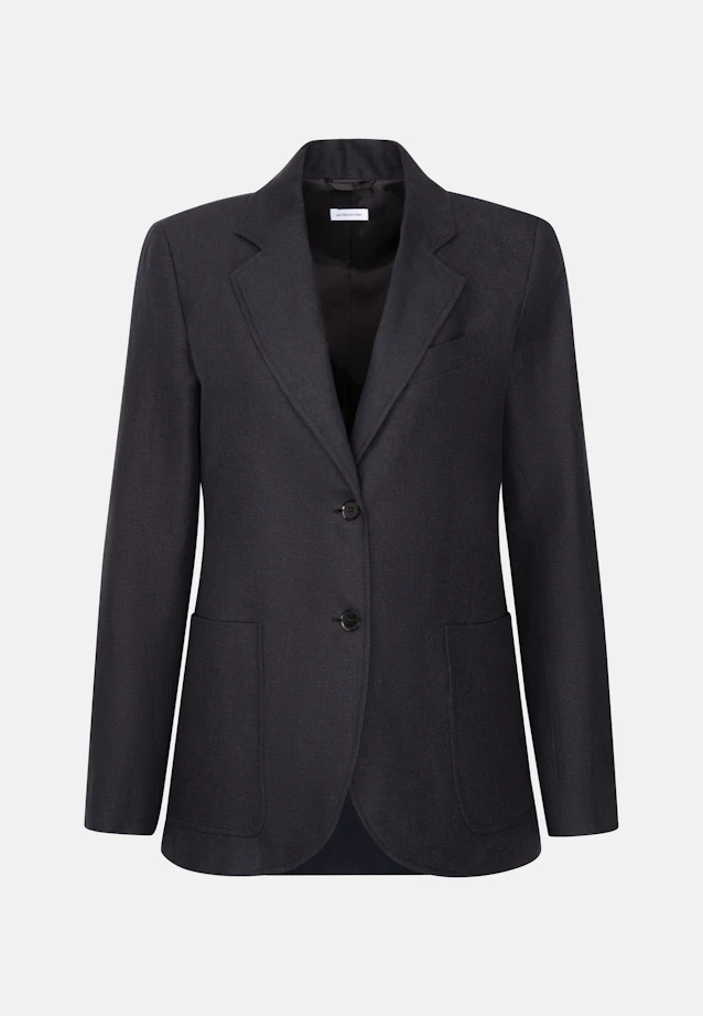 Blazer à deux boutons en 100 % lin in Noir |  Seidensticker Onlineshop