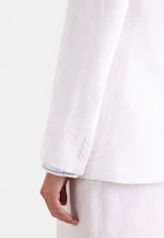 Two-button blazer made of 100% linen in Weiß |  Seidensticker Onlineshop