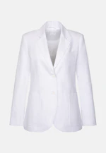 Two-button blazer made of 100% linen in Weiß |  Seidensticker Onlineshop