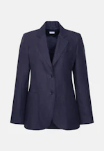 Blazer à deux boutons en 100 % lin in Bleu Foncé |  Seidensticker Onlineshop
