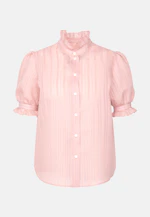 Semitransparente Hemdbluse mit Rüschendetails in Rosa |  Seidensticker Onlineshop