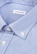 Regular Casual shirt Check in Hellblau |  Seidensticker Onlineshop