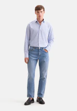 Regular Casual shirt Stripes in Hellblau |  Seidensticker Onlineshop