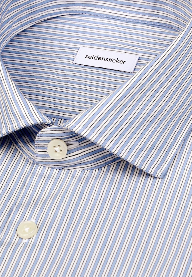 Regular Casual shirt Stripes in Hellblau |  Seidensticker Onlineshop