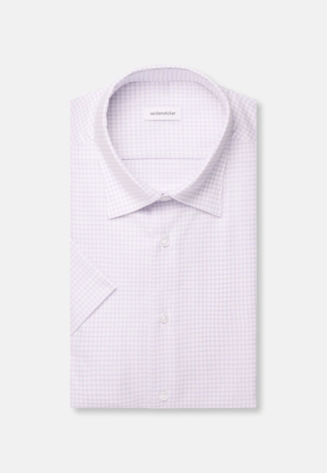 Shaped Business Hemd Karo in Rosa | Seidensticker Onlineshop