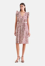 Verspieltes Kleid mit Rüschen in Rosa |  Seidensticker Onlineshop
