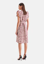 Verspieltes Kleid mit Rüschen in Rosa |  Seidensticker Onlineshop