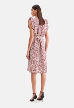 Verspieltes Kleid mit Rüschen in Rosa |  Seidensticker Onlineshop