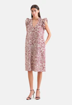 Verspieltes Kleid mit Rüschen in Rosa |  Seidensticker Onlineshop