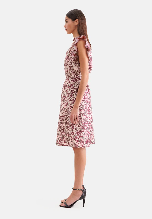 Verspieltes Kleid mit Rüschen in Rosa |  Seidensticker Onlineshop