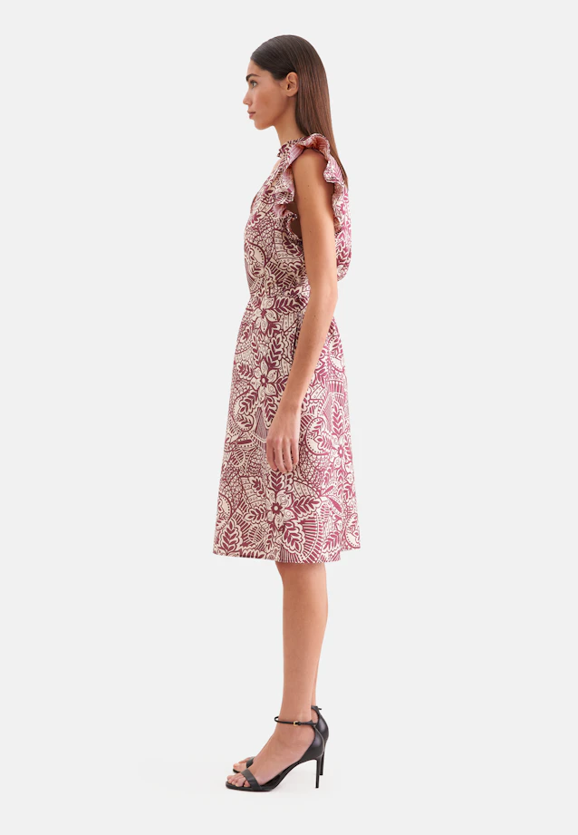 Verspieltes Kleid mit Rüschen in Rosa |  Seidensticker Onlineshop
