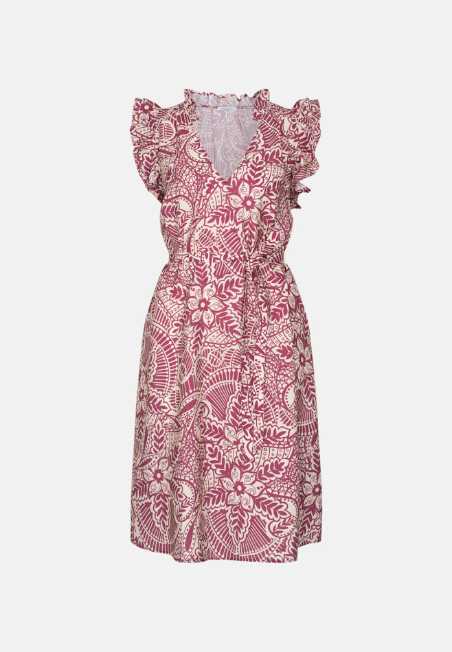 Verspieltes Kleid mit Rüschen in Rosa | Seidensticker Onlineshop