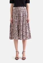 Jupe large et flottante avec ceinture in Rose Fuchsia |  Seidensticker Onlineshop