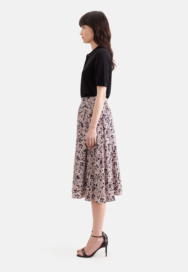 Jupe large et flottante avec ceinture in Rose Fuchsia |  Seidensticker Onlineshop