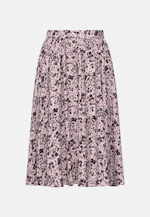 Weit schwingender Rock mit Taillenbund in Rosa |  Seidensticker Onlineshop