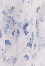 Chemisier avec motif en coton voile in Bleu Clair |  Seidensticker Onlineshop