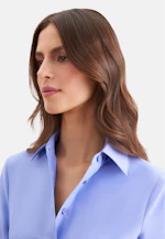 Hemdblusenkleid aus Taft in Lila |  Seidensticker Onlineshop