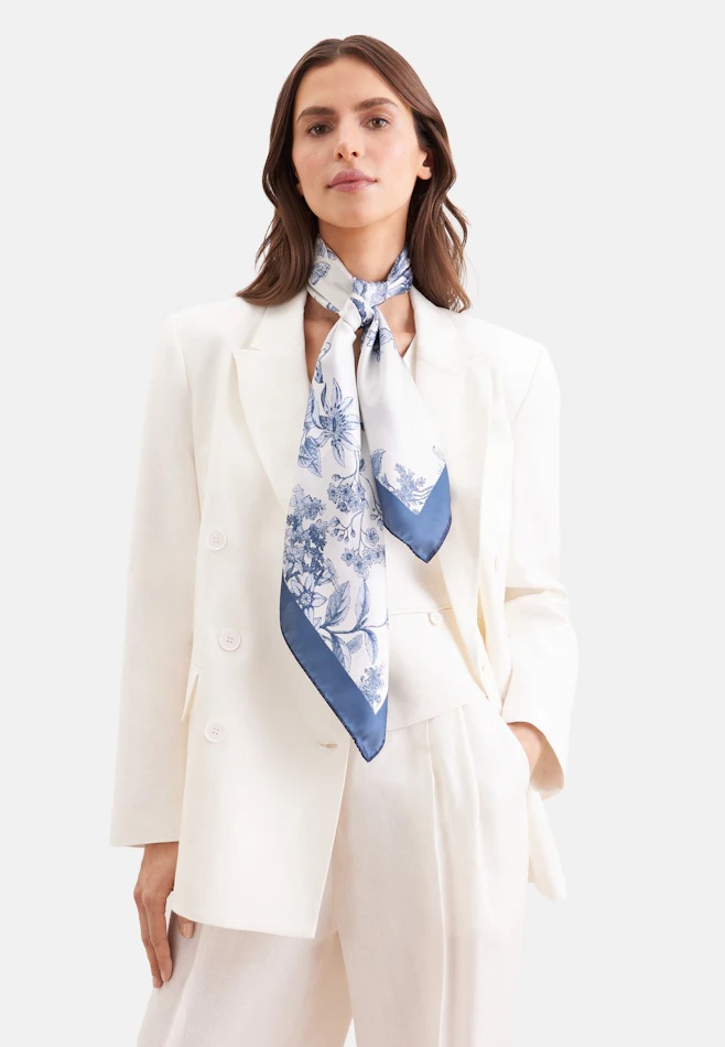 Foulard 100 % soie dans Bleu Clair | Boutique en ligne Seidensticker