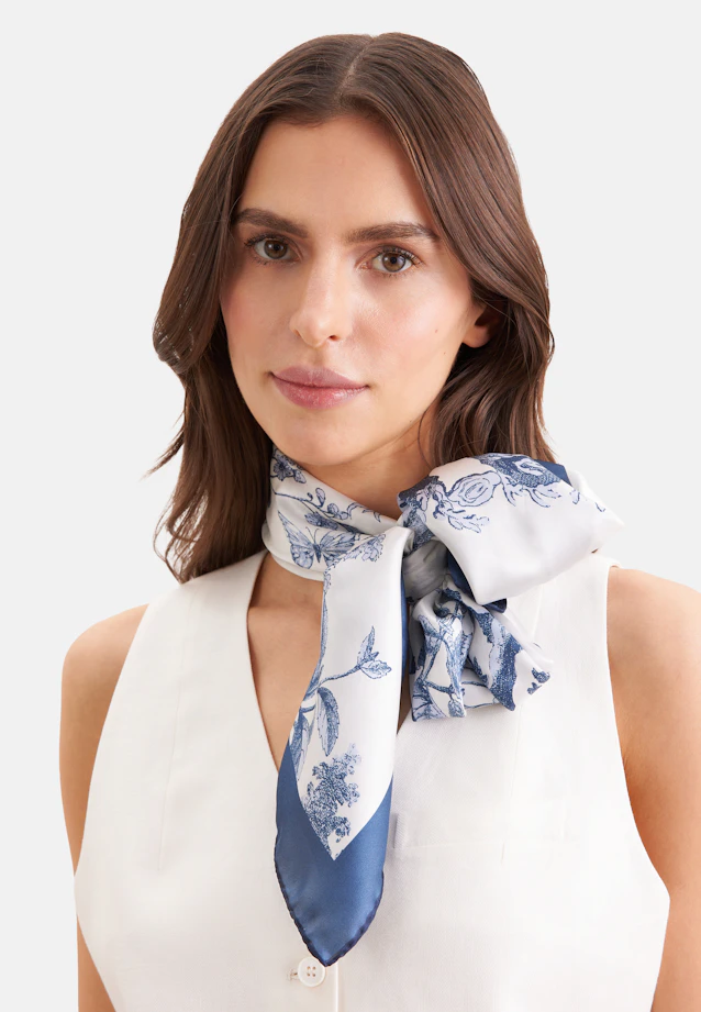 Foulard 100 % soie in Bleu Clair |  Seidensticker Onlineshop
