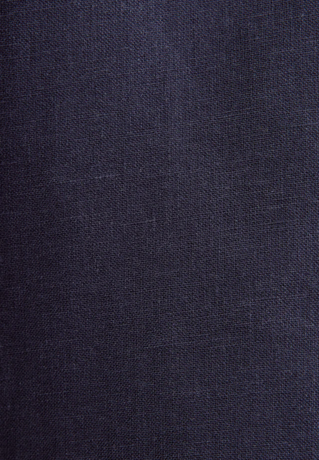 Wide swinging skirt with waistband made of 100% linen in Dunkelblau |  Seidensticker Onlineshop