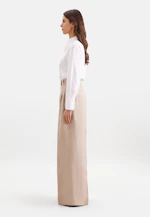 Bundfaltenhose aus 100% Leinen in Beige |  Seidensticker Onlineshop