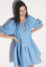 Tunic dress made of 100% linen in Hellblau |  Seidensticker Onlineshop