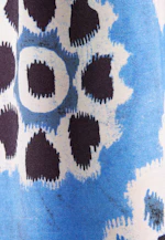 Satiniertes Blusenshirt in Mittelblau |  Seidensticker Onlineshop