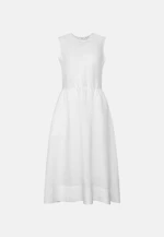 Ärmelloses Kleid aus 100% Leinen in Weiß |  Seidensticker Onlineshop