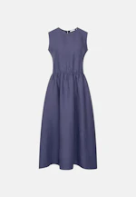 Ärmelloses Kleid aus 100% Leinen in Mittelblau |  Seidensticker Onlineshop