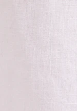 Shirt dress with embroidery and waist belt made of 100% linen in Weiß |  Seidensticker Onlineshop
