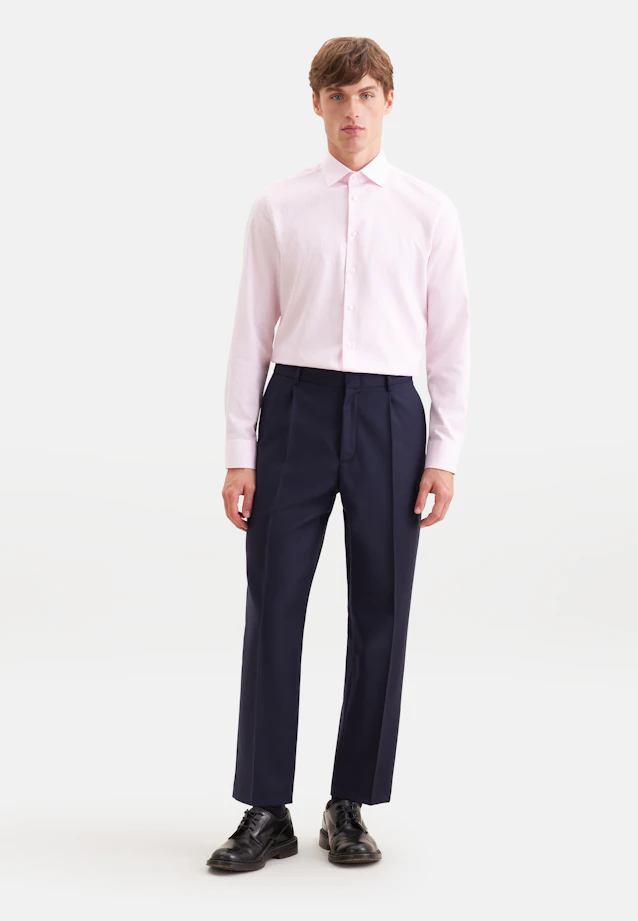 Slim Business shirt Print in Rosa |  Seidensticker Onlineshop