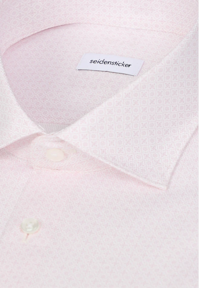Slim Business shirt Print in Rosa | Seidensticker online shop