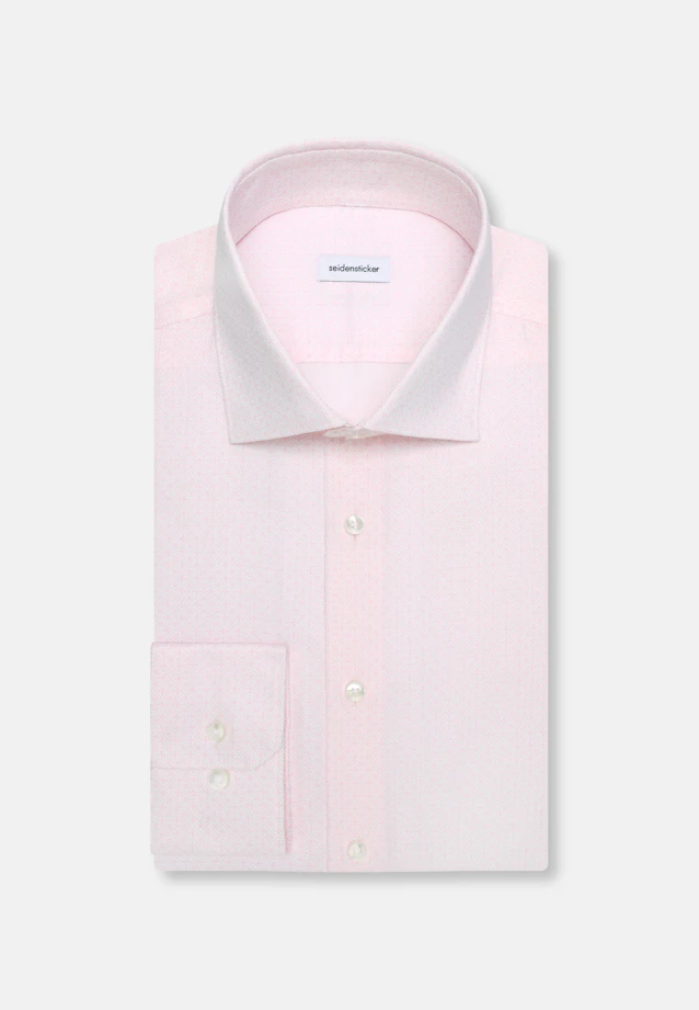 Slim Business shirt Print in Rosa |  Seidensticker Onlineshop