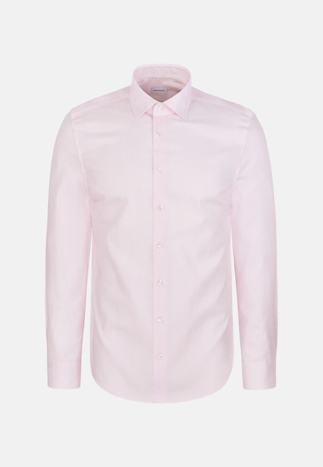 Slim Business shirt Print in Rosa |  Seidensticker Onlineshop