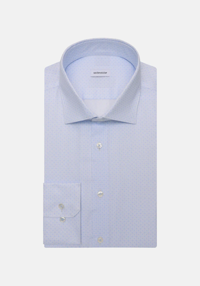 Slim Chemise d'affaires Imprimé dans Bleu Clair | Boutique en ligne Seidensticker