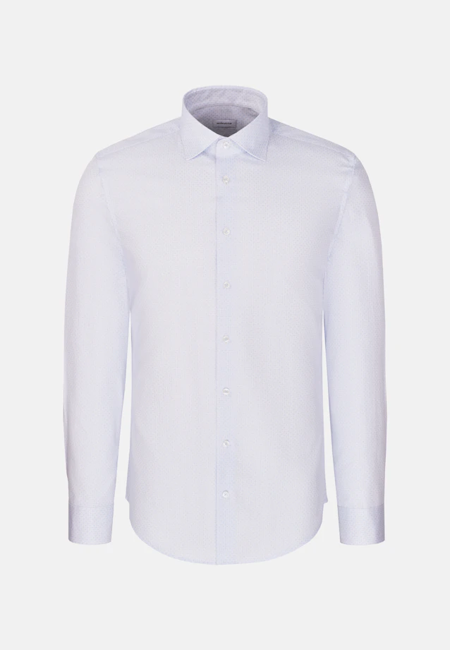 Slim Chemise d'affaires Imprimé in Bleu Clair |  Seidensticker Onlineshop