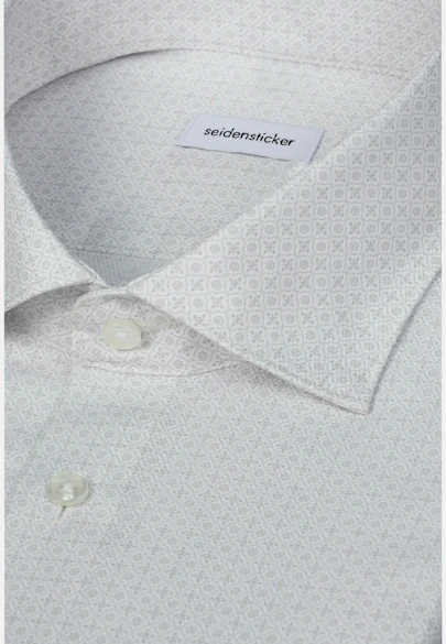 Slim Business shirt Print in Grey |  Seidensticker Onlineshop