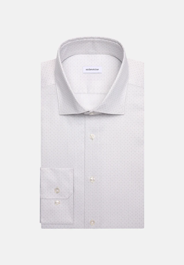 Slim Business shirt Print in Grey |  Seidensticker Onlineshop