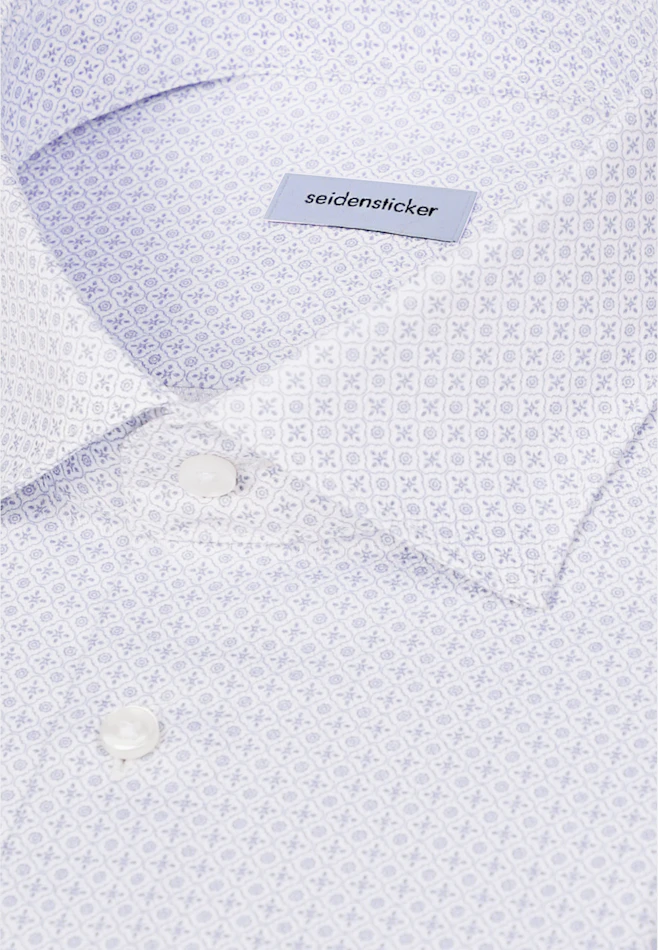 Slim Business Hemd Druck in Grün | Seidensticker Onlineshop
