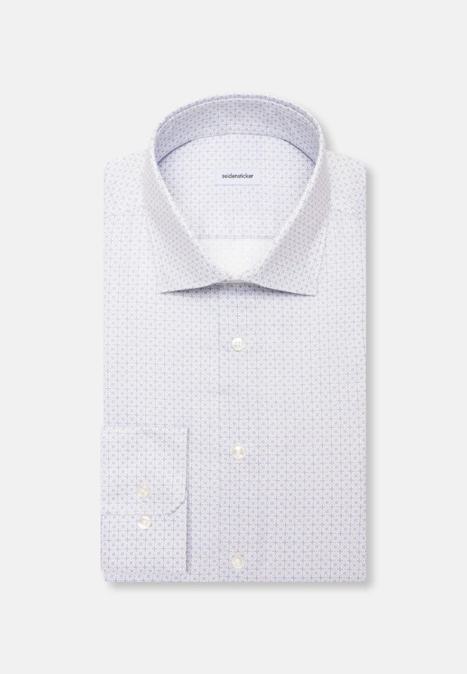 Slim Business shirt Print in Grün | Seidensticker online shop
