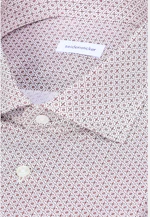 Slim Business shirt Print in Rot |  Seidensticker Onlineshop