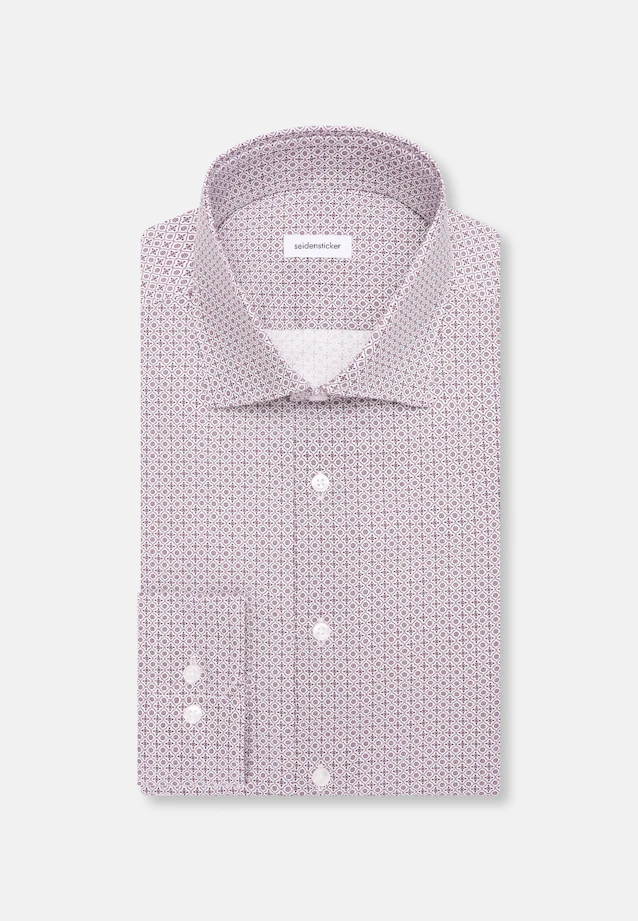 Slim Business shirt Print in Rot |  Seidensticker Onlineshop