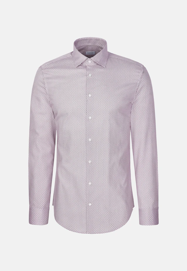 Slim Business shirt Print in Rot |  Seidensticker Onlineshop