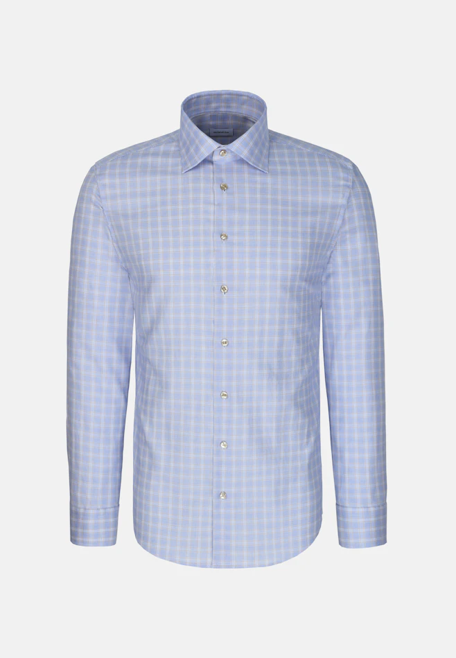 Slim Business Hemd Karo in Beige | Seidensticker Onlineshop