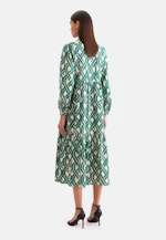 Stufenkleid aus Baumwoll Stretch in Grün |  Seidensticker Onlineshop