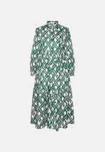 Stufenkleid aus Baumwoll Stretch in Grün |  Seidensticker Onlineshop