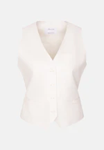 Gilet de costume en 100 % lin in Blanc |  Seidensticker Onlineshop