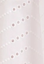 Stickerei Hemdblusenkleid mit schwingendem Rock, slim in Weiß |  Seidensticker Onlineshop