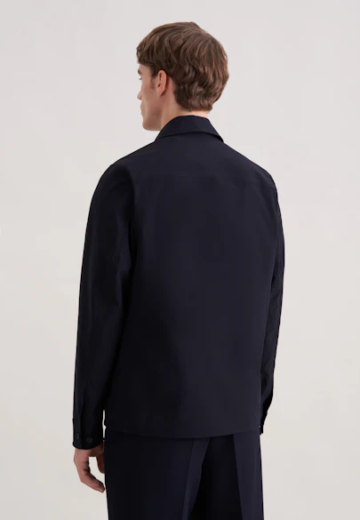 Regular Jacke in Dunkelblau |  Seidensticker Onlineshop